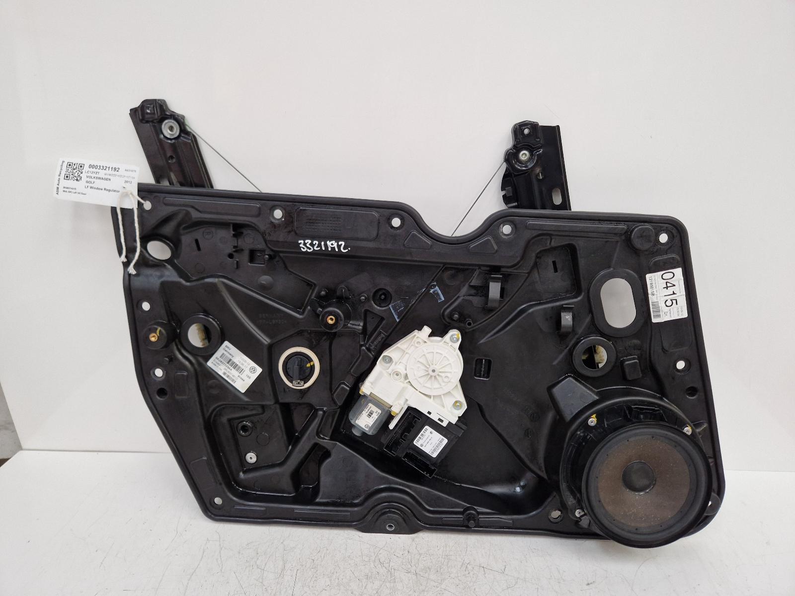 View Auto part LF Window Regulator Volkswagen Golf 2012