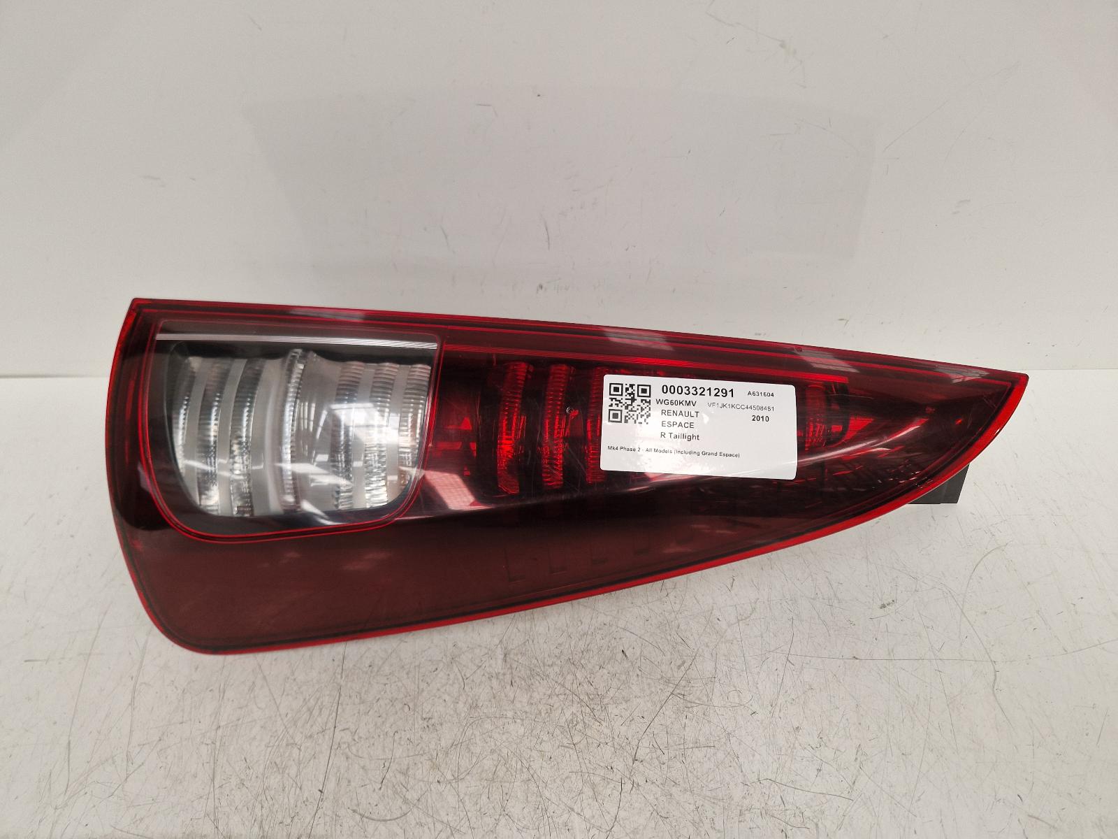 View Auto part R Taillight Renault Espace 2010