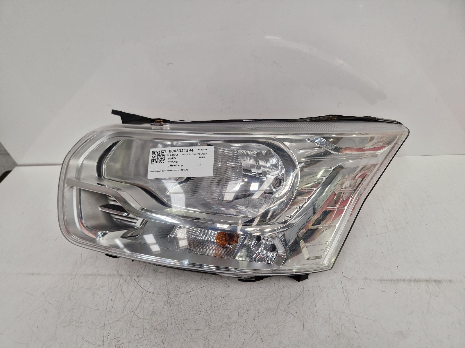 View Auto part L Headlamp Ford Transit 2015