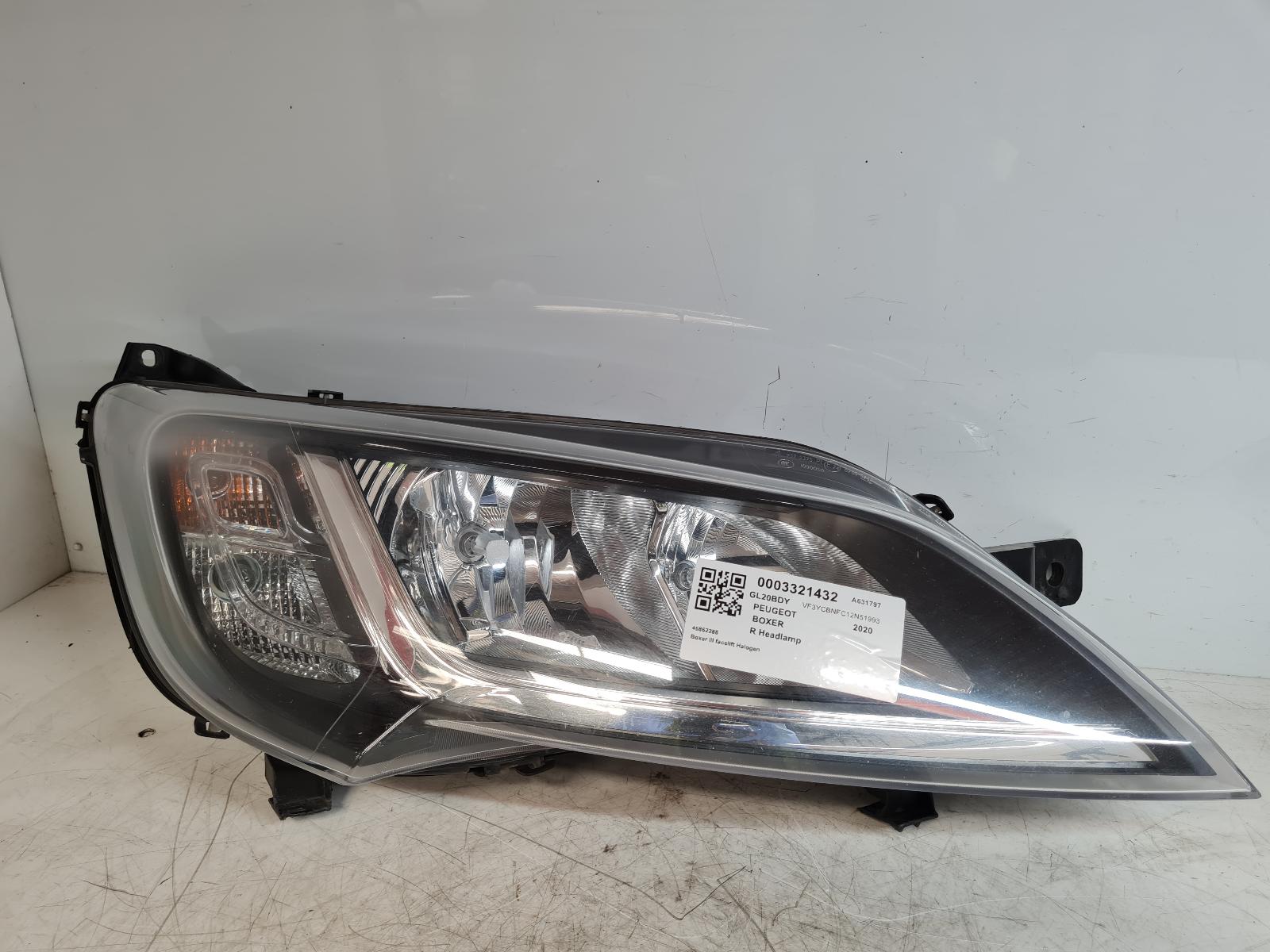 View Auto part R Headlamp Peugeot Boxer 2020