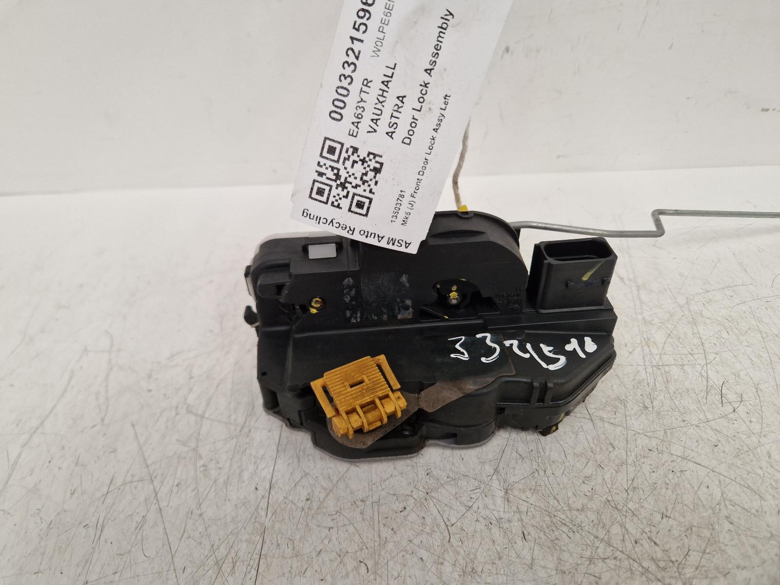 View Auto part Door Lock Assembly Vauxhall Astra 2013