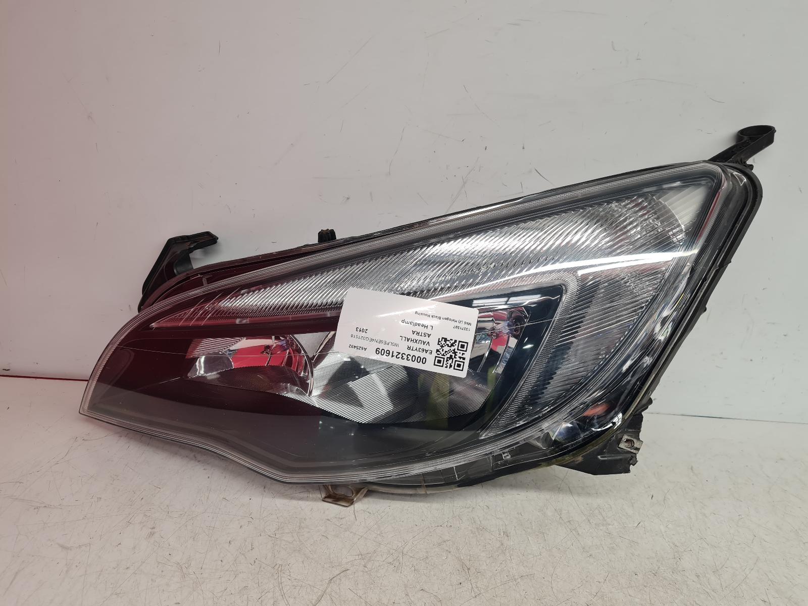 View Auto part L Headlamp Vauxhall Astra 2013