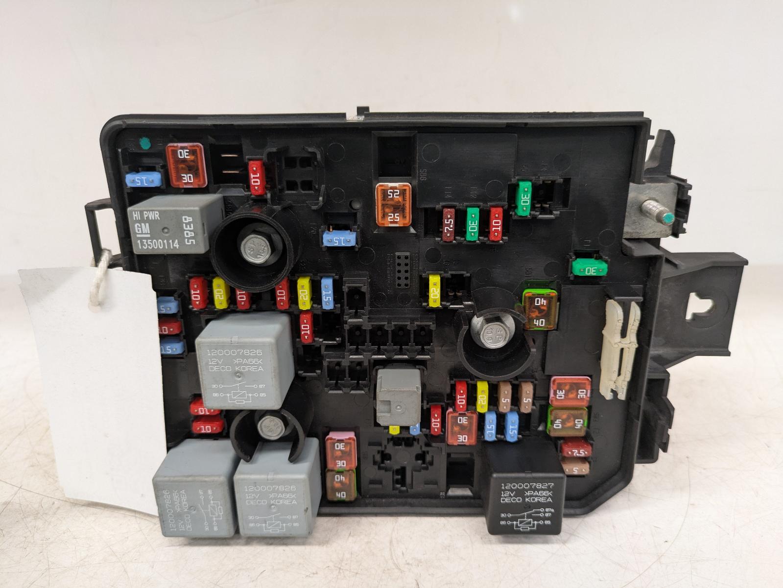 View Auto part Fuse Box Vauxhall Corsa 2015
