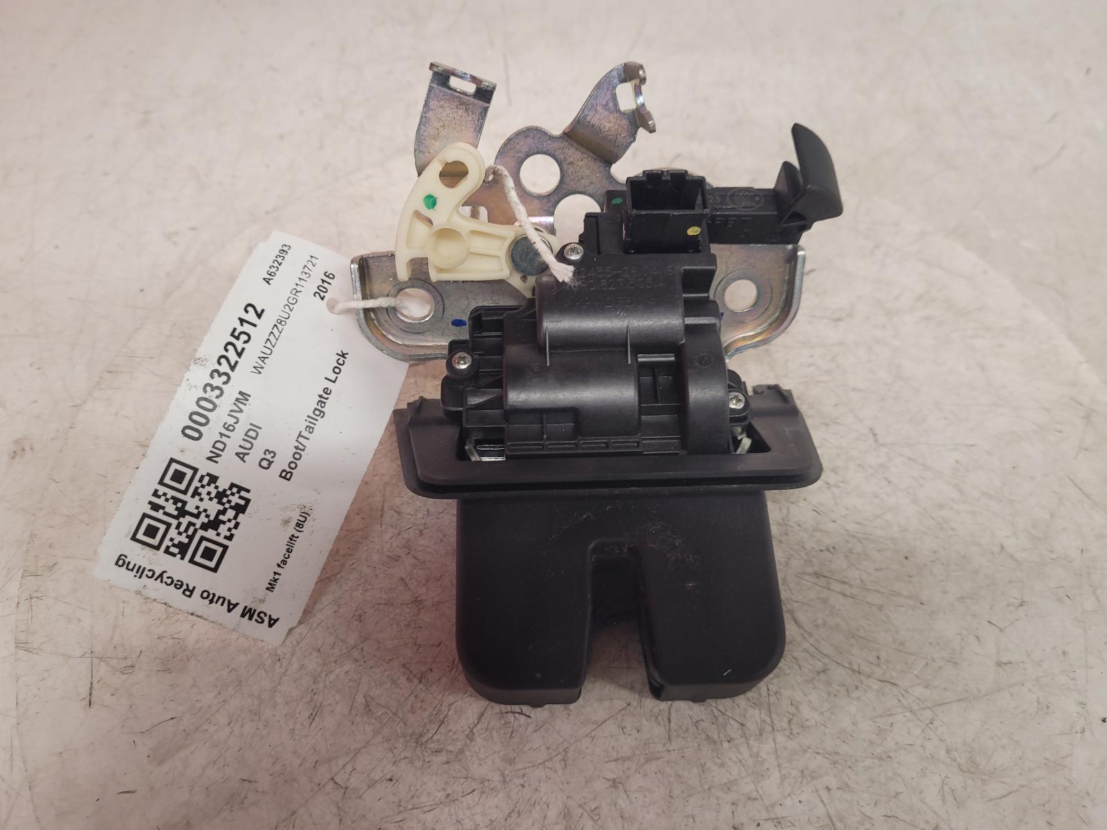 View Auto part Bootlid/Tailgate Lock Audi Q3 2016