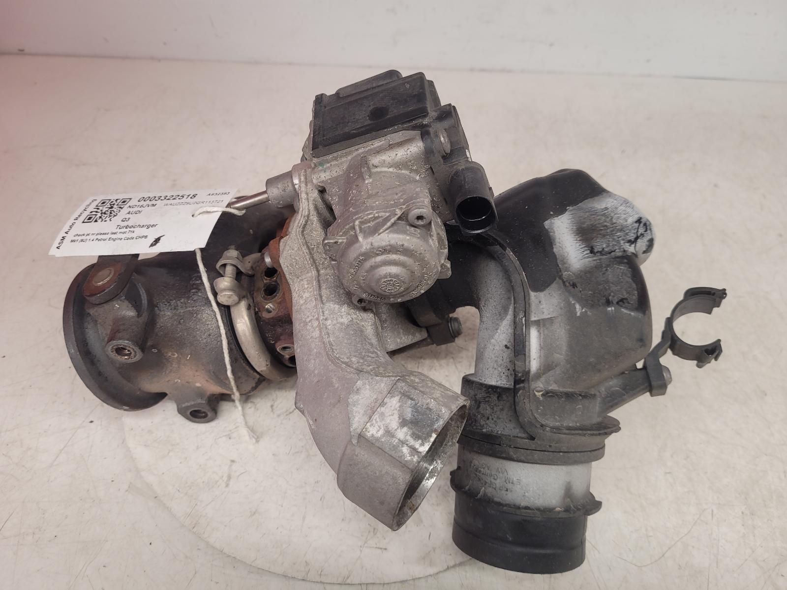 View Auto part Turbocharger Audi Q3 2016