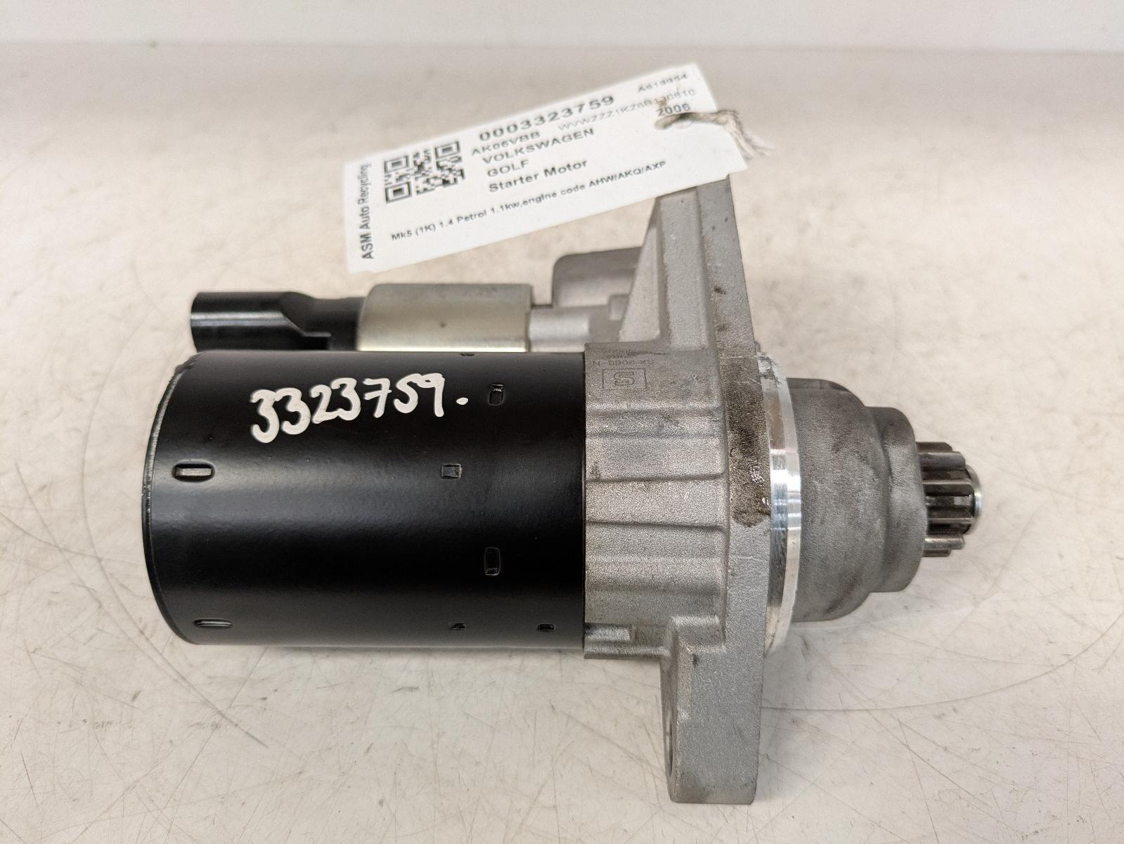 View Auto part Starter Motor Volkswagen Golf 2006