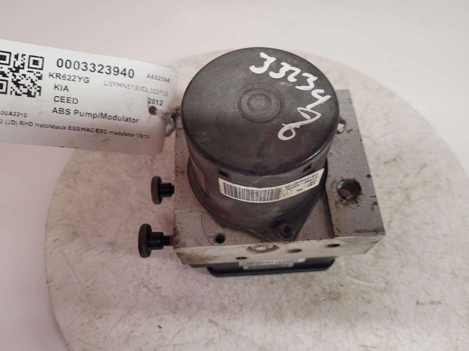 View Auto part ABS Pump/Modulator Kia Ceed 2012