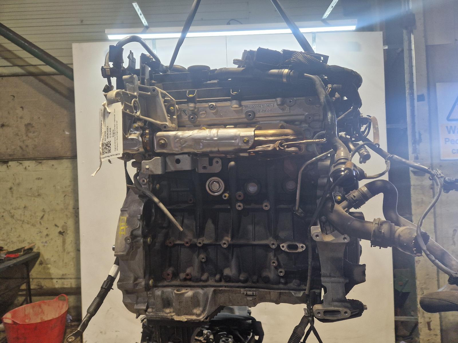 View Auto part Engine Mercedes C Class 2018