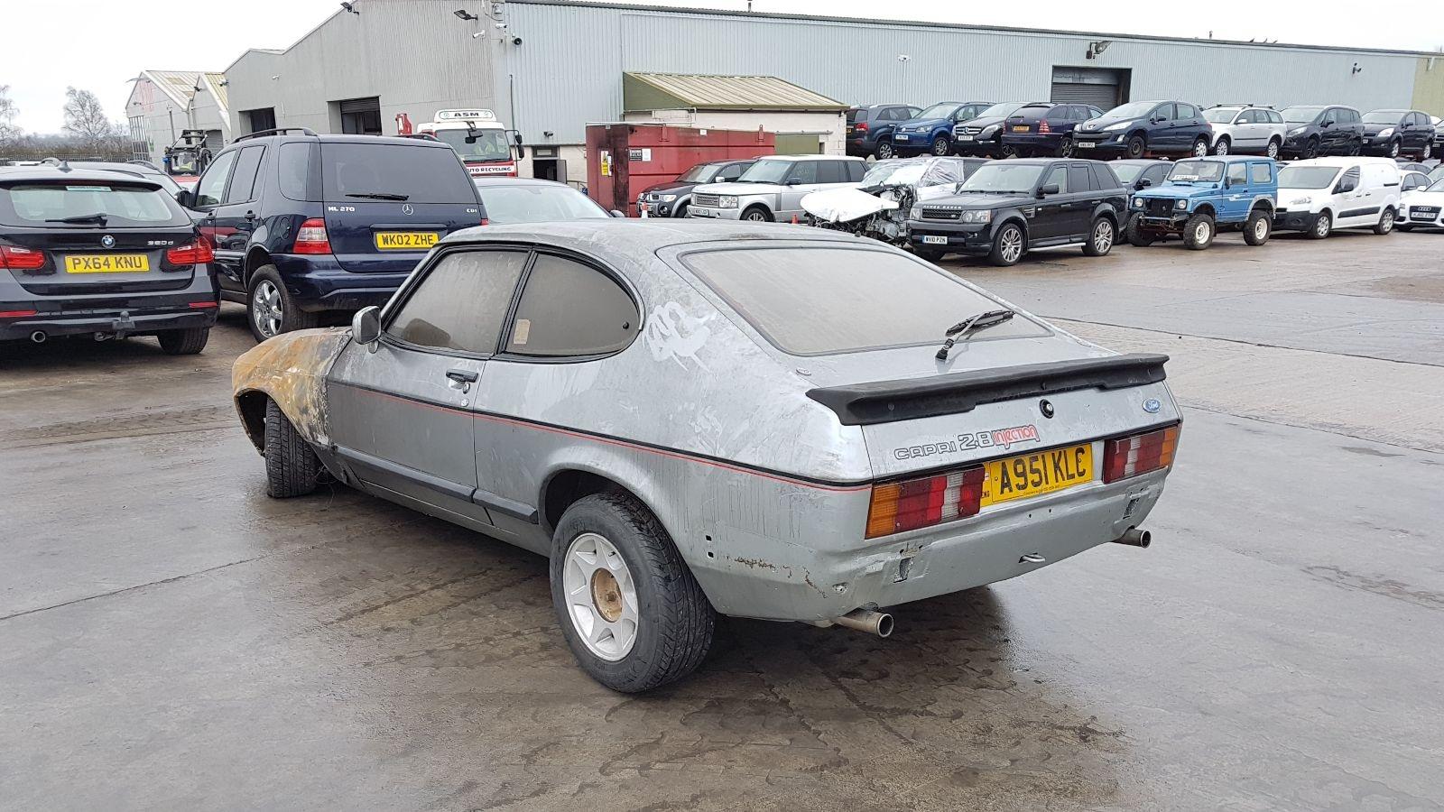 Ford Capri 1984 3 Door Hatchback Breaking View Auto part Ford Capri 1984 3 Door Hatchback Breaking