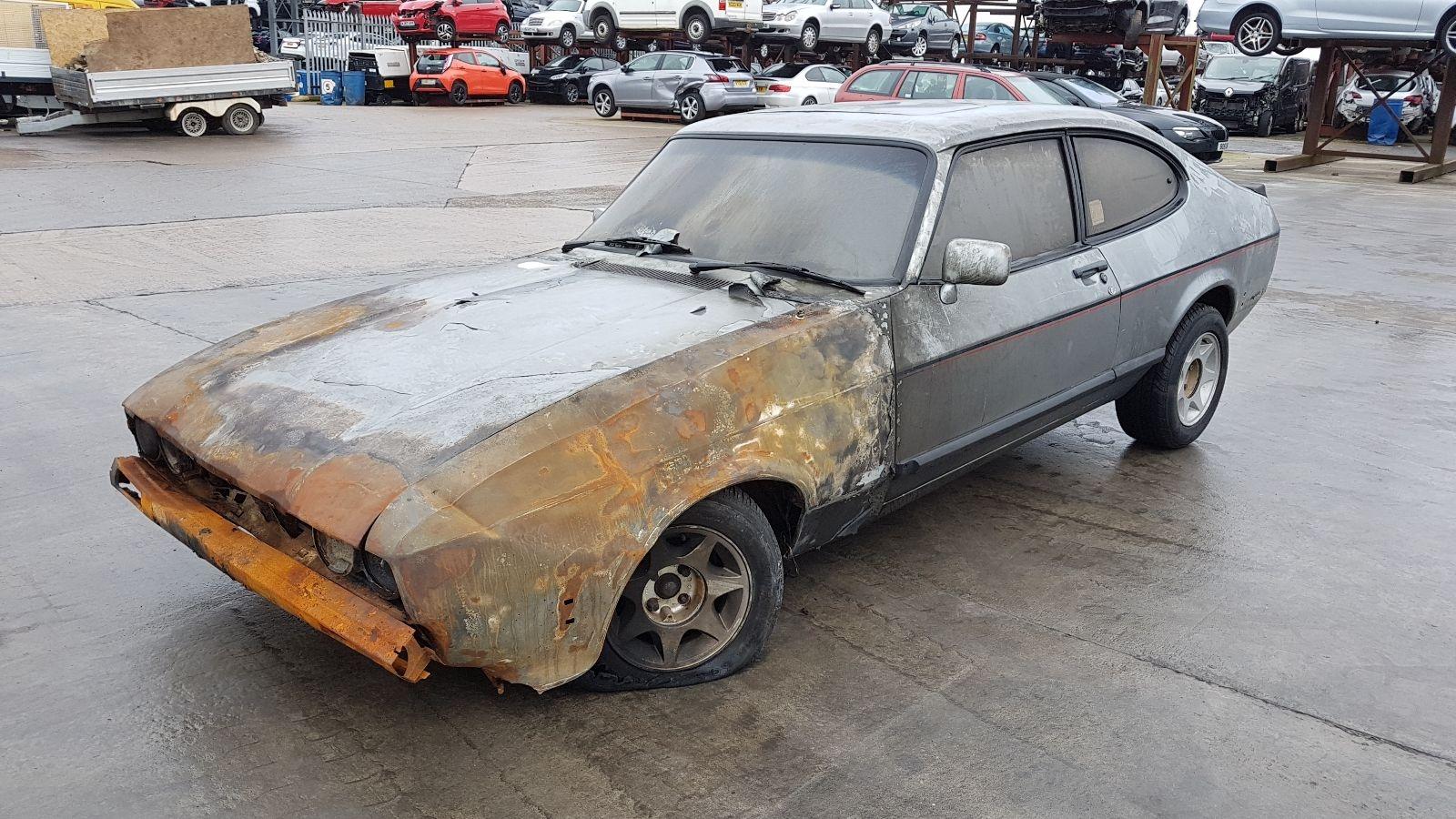 Ford Capri 1984 3 Door Hatchback Breaking View Auto part Ford Capri 1984 3 Door Hatchback Breaking