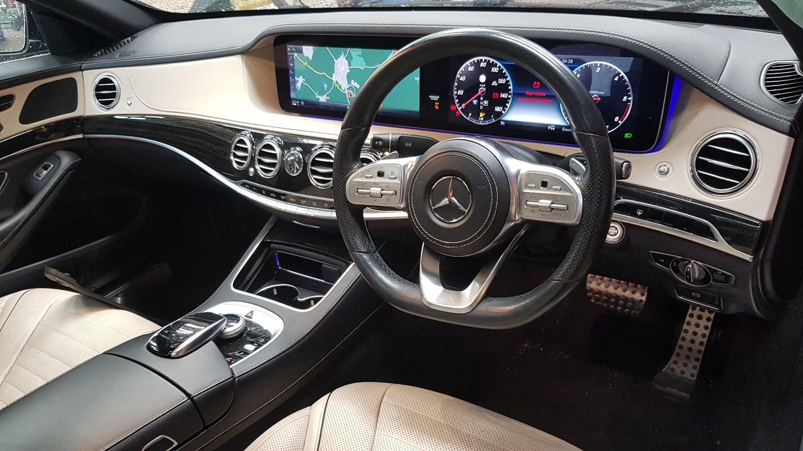 Mercedes S Class 2018 4 Door Saloon Breaking View Auto part Mercedes S Class 2018 4 Door Saloon Breaking