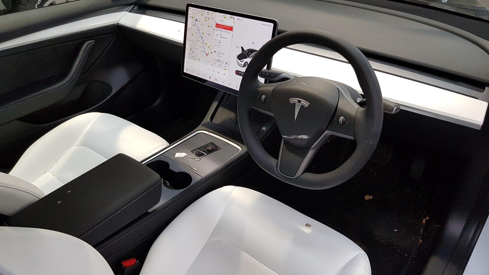 Tesla Model 3 2021 4 Door Saloon Breaking View Auto part Tesla Model 3 2021 4 Door Saloon Breaking