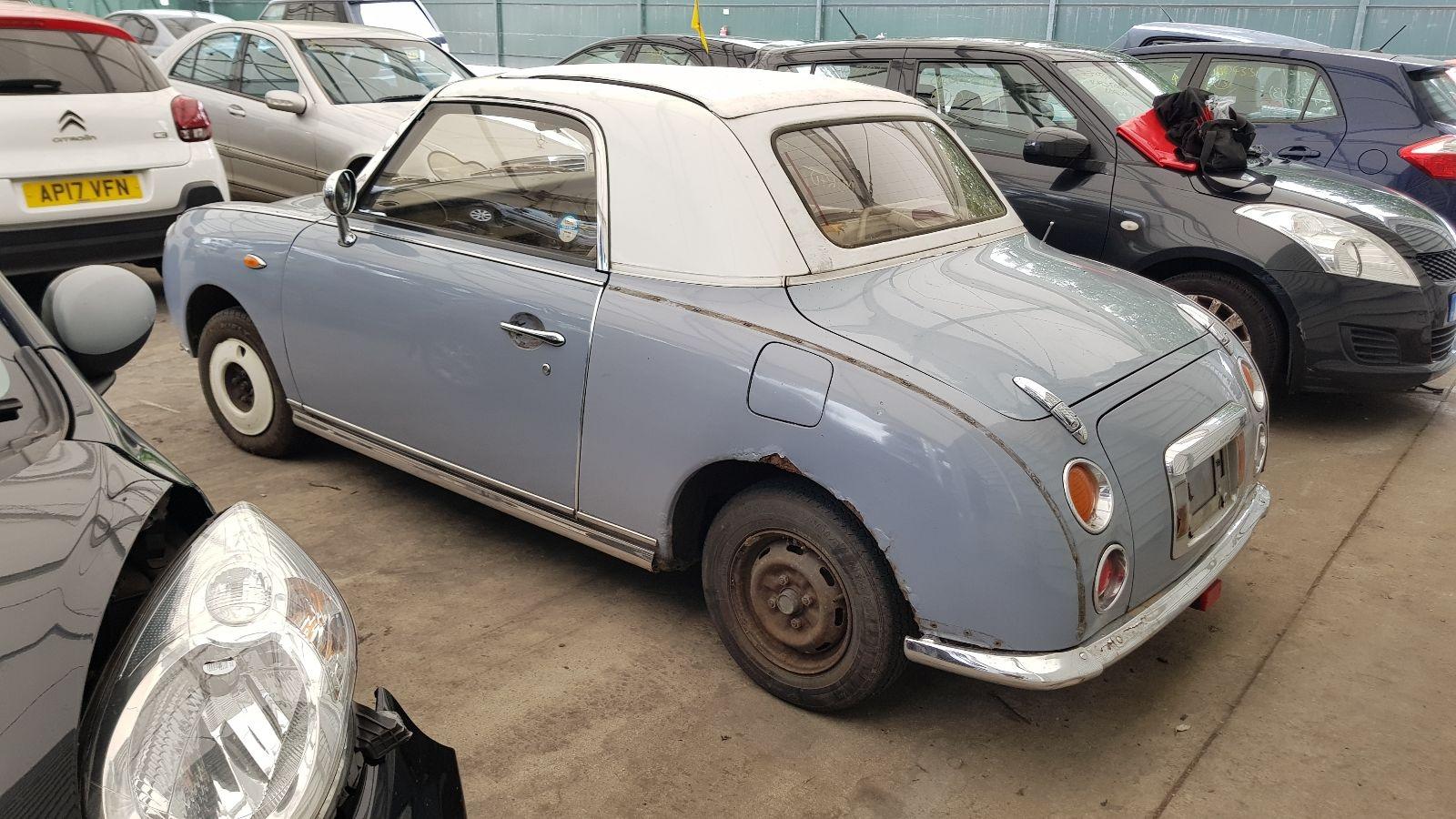 Nissan Figaro 1995 3 Door Hatchback Breaking View Auto part Nissan Figaro 1995 3 Door Hatchback Breaking