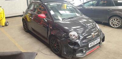 Image for a Fiat 500 2020 3 Door Convertible Breaking