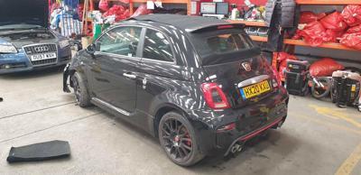 Fiat 500 2020 3 Door Convertible Breaking View Auto part Fiat 500 2020 3 Door Convertible Breaking