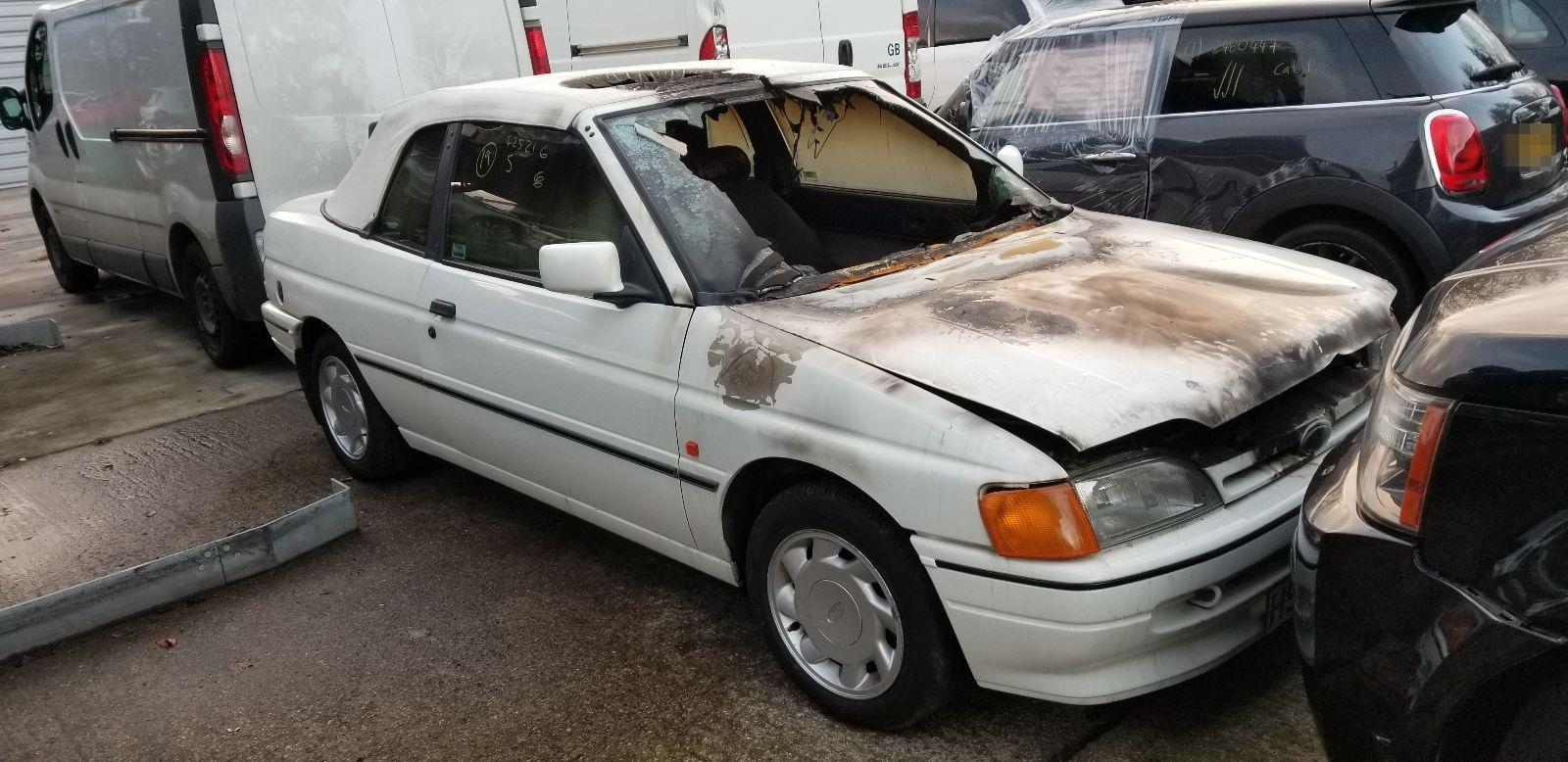 Image for a Ford Escort 1991 2 Door Convertible Breaking