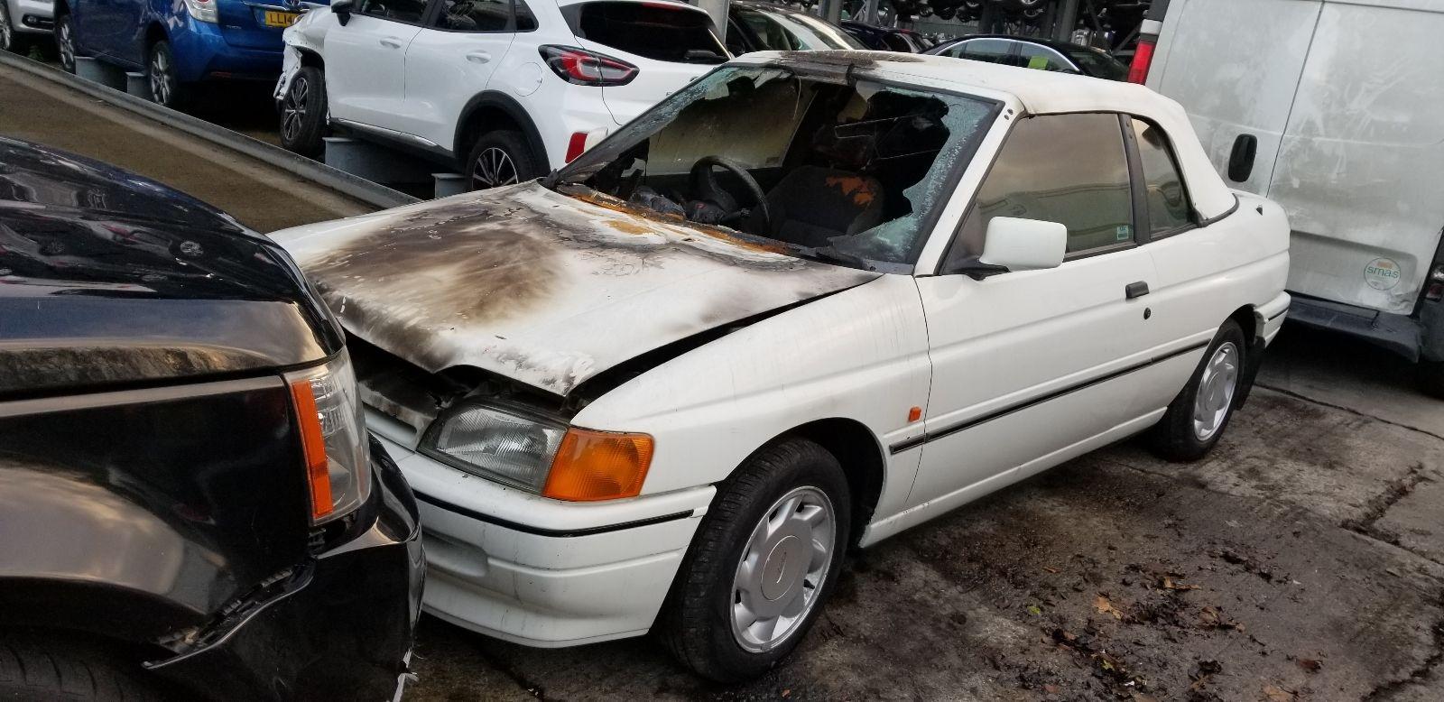 Ford Escort 1991 2 Door Convertible Breaking View Auto part Ford Escort 1991 2 Door Convertible Breaking