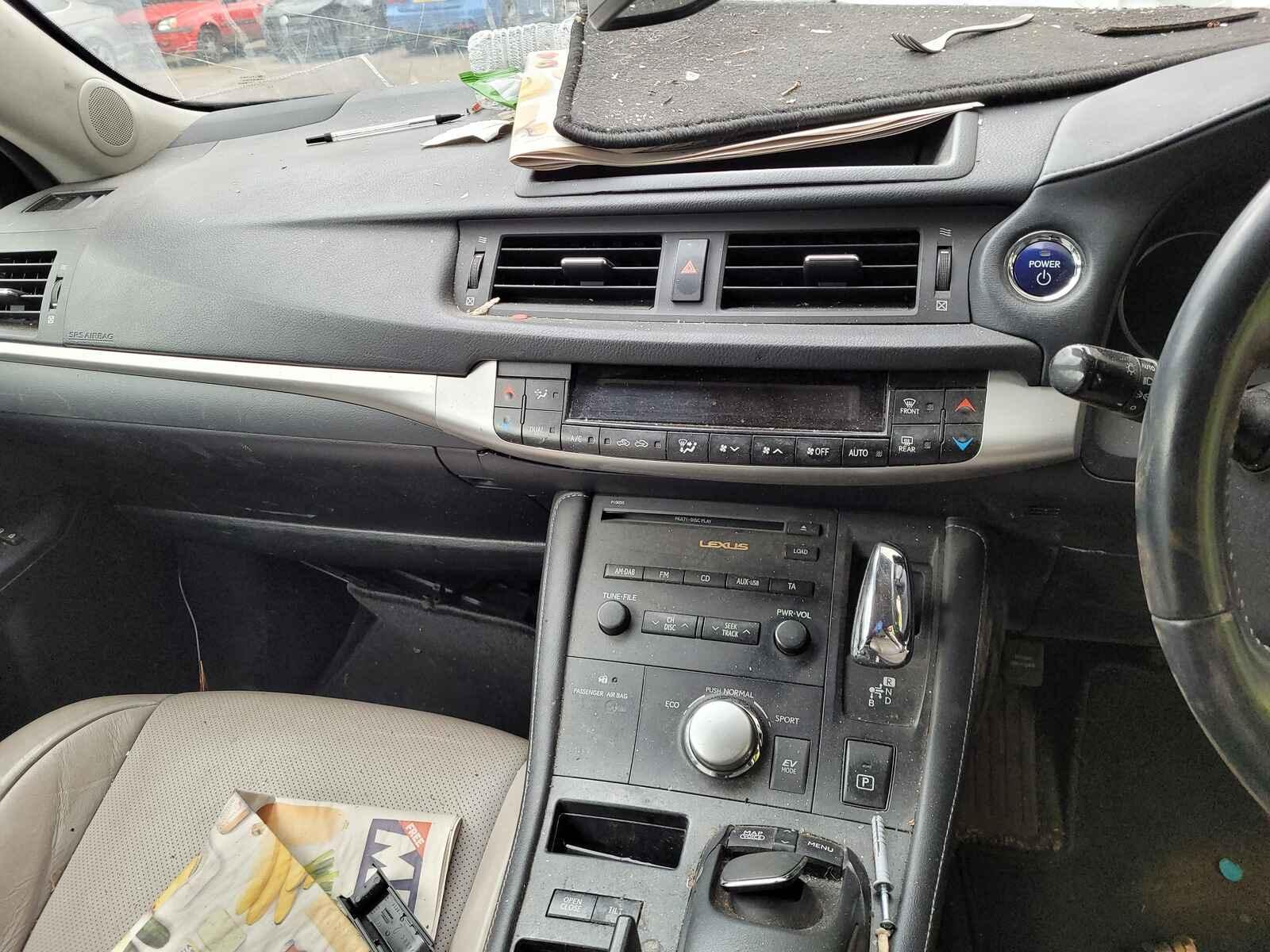 Lexus Ct200 2012 5 Door Hatchback Breaking View Auto part Lexus Ct200 2012 5 Door Hatchback Breaking
