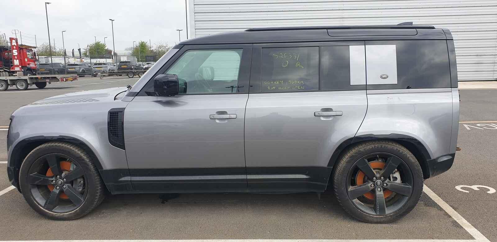 Land Rover Defender 2023 5 Door Estate Breaking View Auto part Land Rover Defender 2023 5 Door Estate Breaking