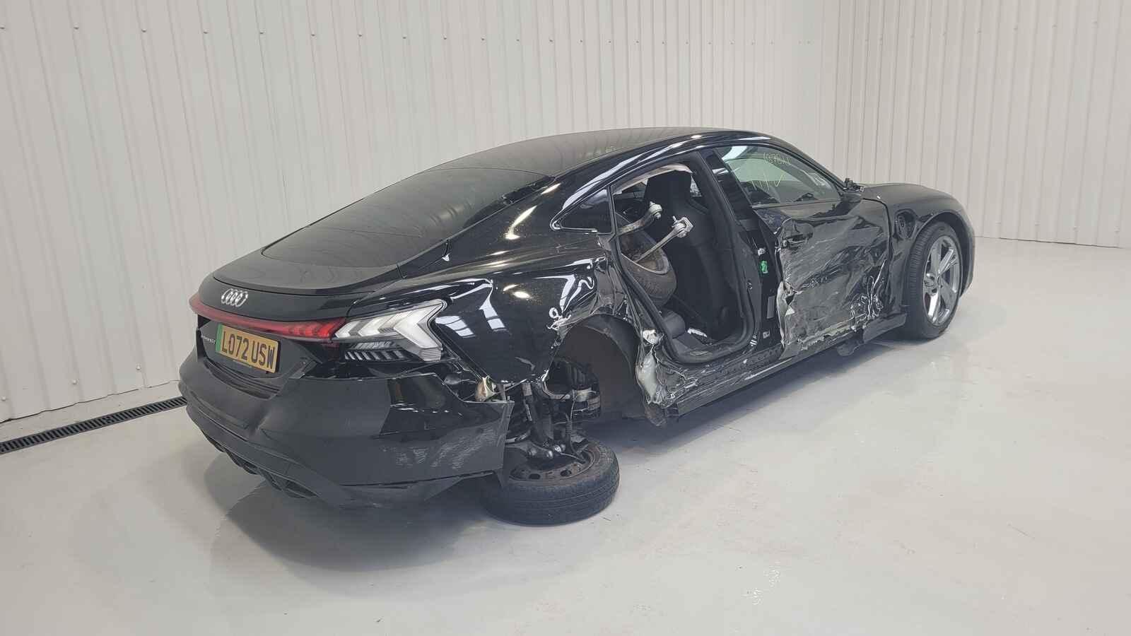 Audi E-tron Gt 2022 4 Door Coupe Breaking View Auto part Audi E-tron Gt 2022 4 Door Coupe Breaking