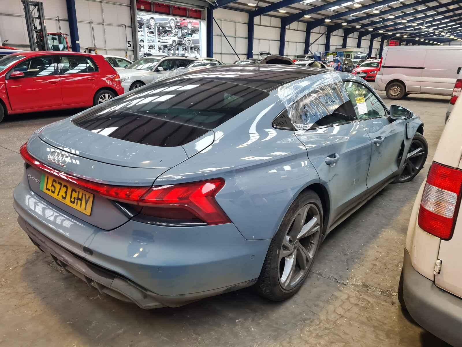 Audi E-tron Gt 2023 4 Door Coupe Breaking View Auto part Audi E-tron Gt 2023 4 Door Coupe Breaking