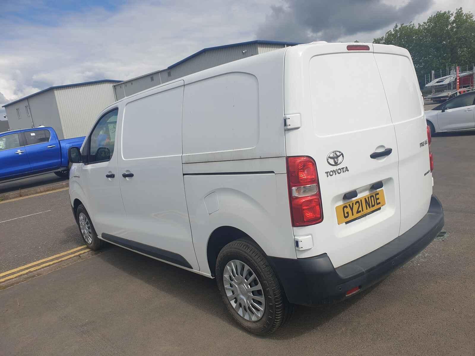Toyota Proace 2021 Unknown Van Breaking View Auto part Toyota Proace 2021 Unknown Van Breaking