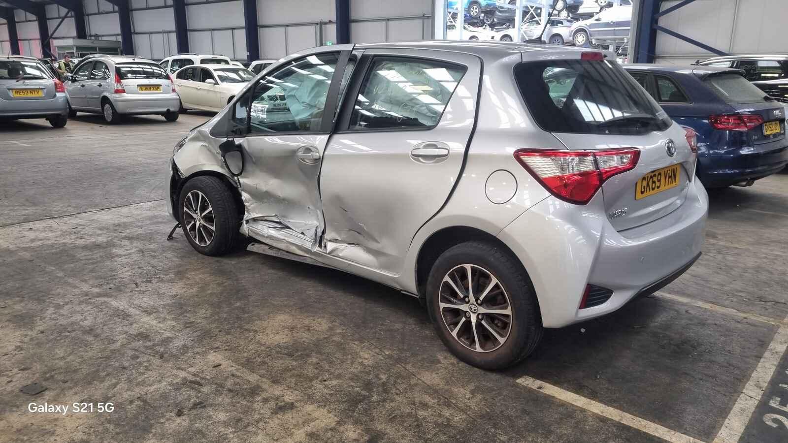 Toyota Yaris 2019 5 Door Hatchback Breaking View Auto part Toyota Yaris 2019 5 Door Hatchback Breaking