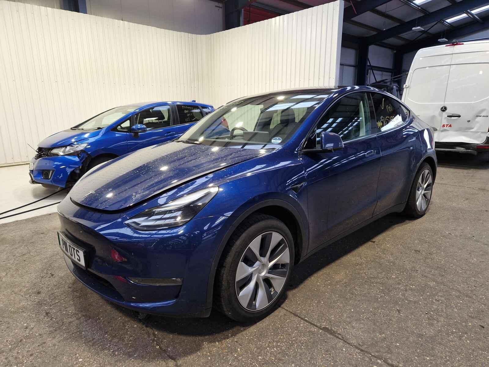Tesla Model Y 2022 5 Door Mpv Breaking View Auto part Tesla Model Y 2022 5 Door Mpv Breaking