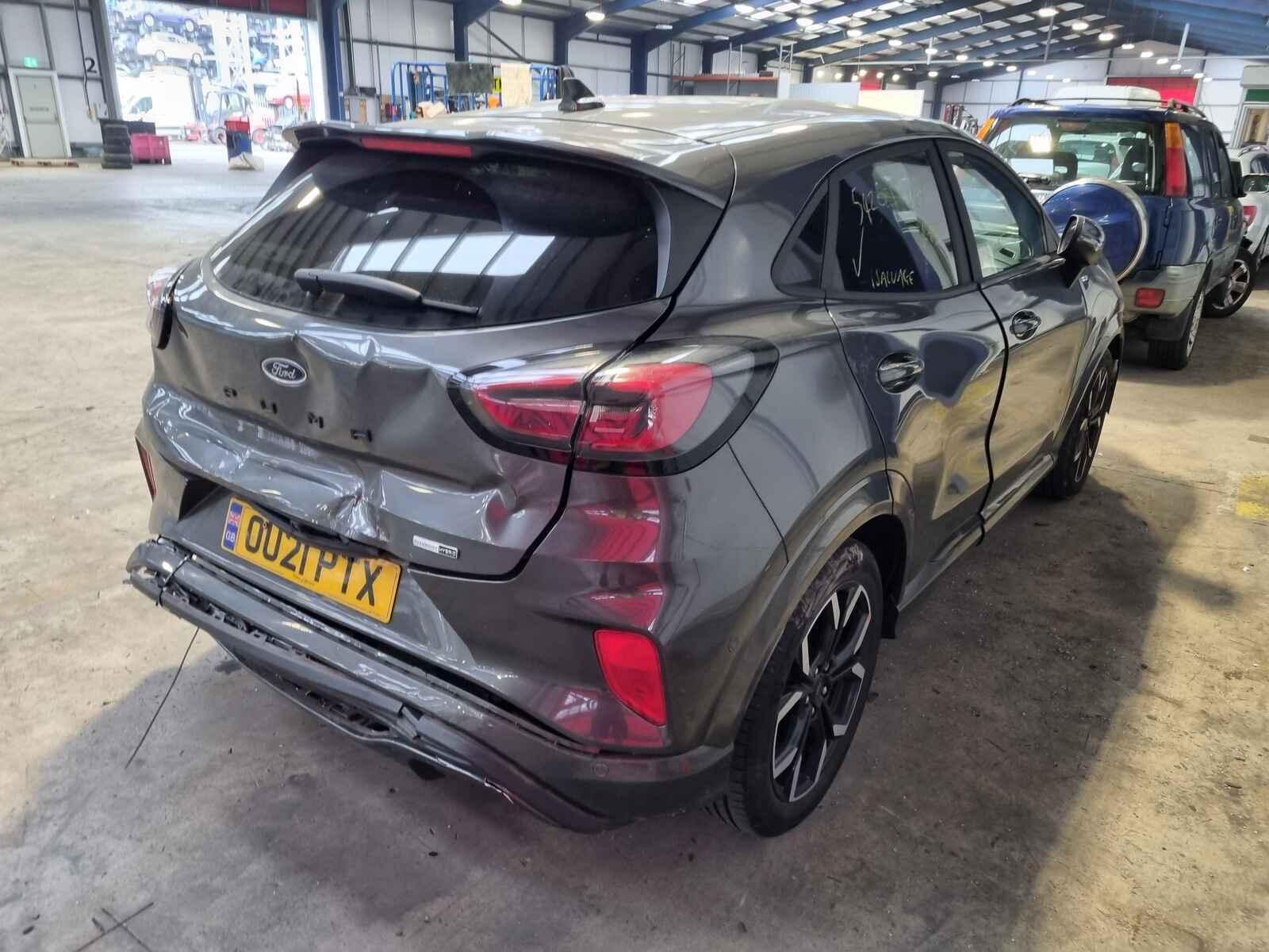 Ford Puma 2021 5 Door Hatchback Breaking View Auto part Ford Puma 2021 5 Door Hatchback Breaking