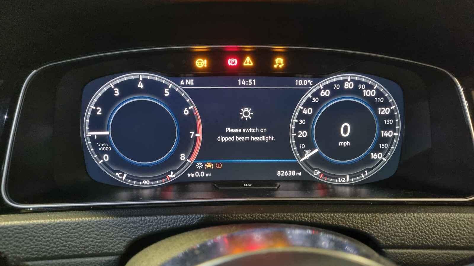 Volkswagen Golf 2018 5 Door Hatchback Breaking View Auto part Volkswagen Golf 2018 5 Door Hatchback Breaking