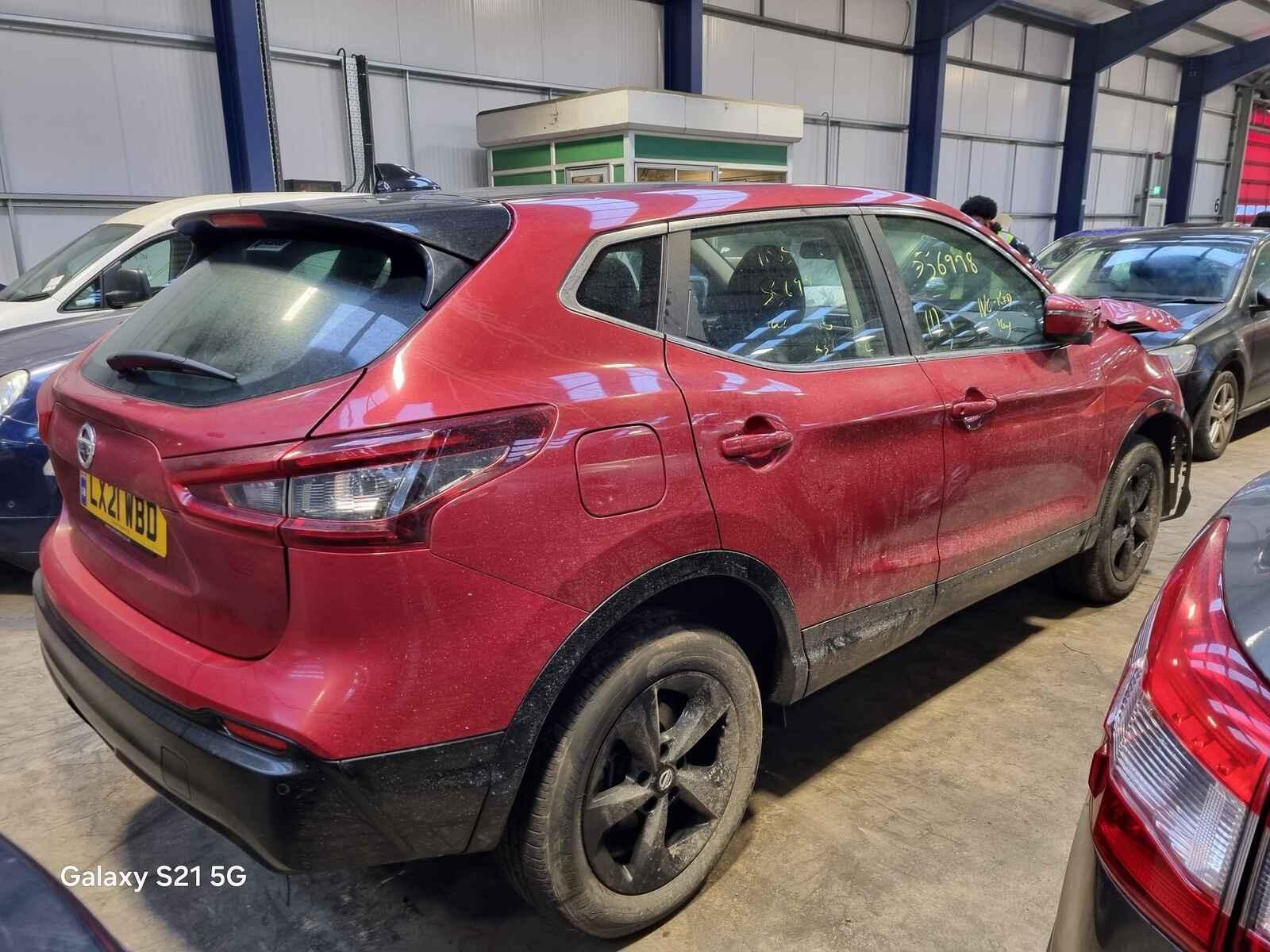 View Auto part Nissan Qashqai 2021 5 Door Hatchback Breaking