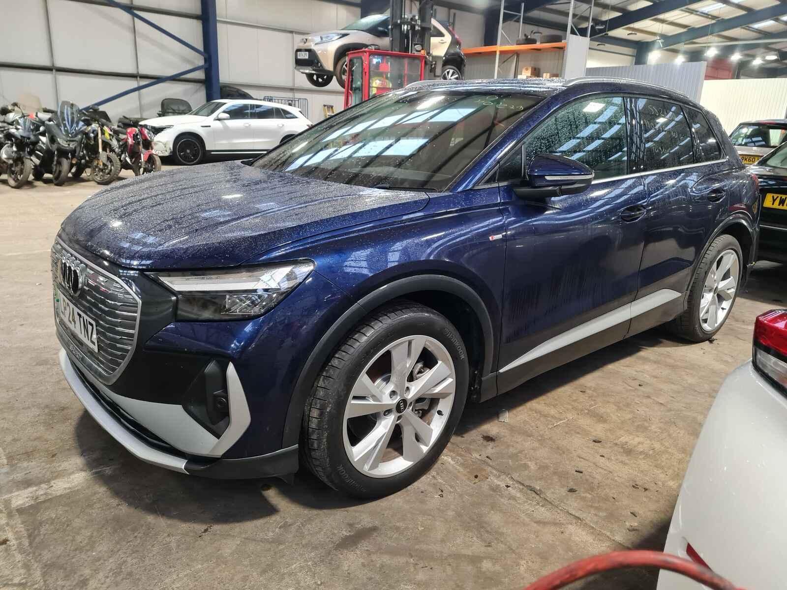 Audi Q4 E-tron 2024 5 Door Estate Breaking View Auto part Audi Q4 E-tron 2024 5 Door Estate Breaking