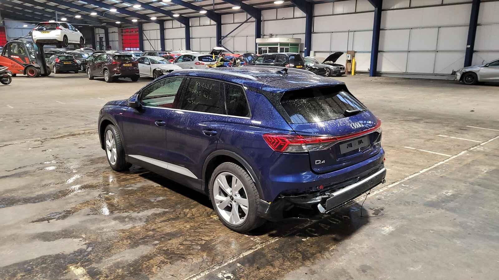 Audi Q4 E-tron 2024 5 Door Estate Breaking View Auto part Audi Q4 E-tron 2024 5 Door Estate Breaking