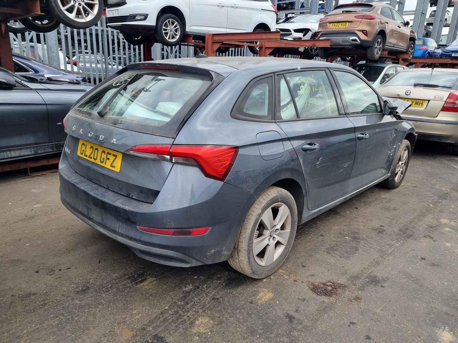 Skoda Scala 2020 5 Door Hatchback Breaking View Auto part Skoda Scala 2020 5 Door Hatchback Breaking