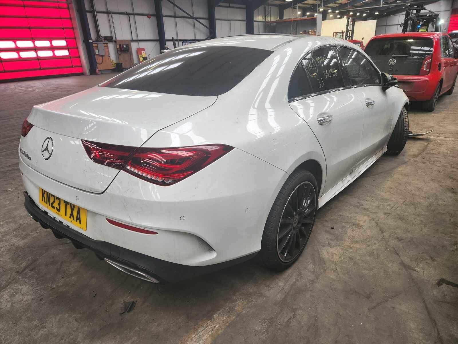 Mercedes Cla 2023 4 Door Coupe Breaking View Auto part Mercedes Cla 2023 4 Door Coupe Breaking