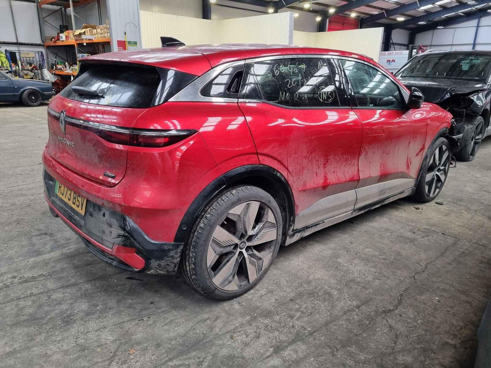 Renault Megane E-tech 2024 5 Door Hatchback Breaking View Auto part Renault Megane E-tech 2024 5 Door Hatchback Breaking
