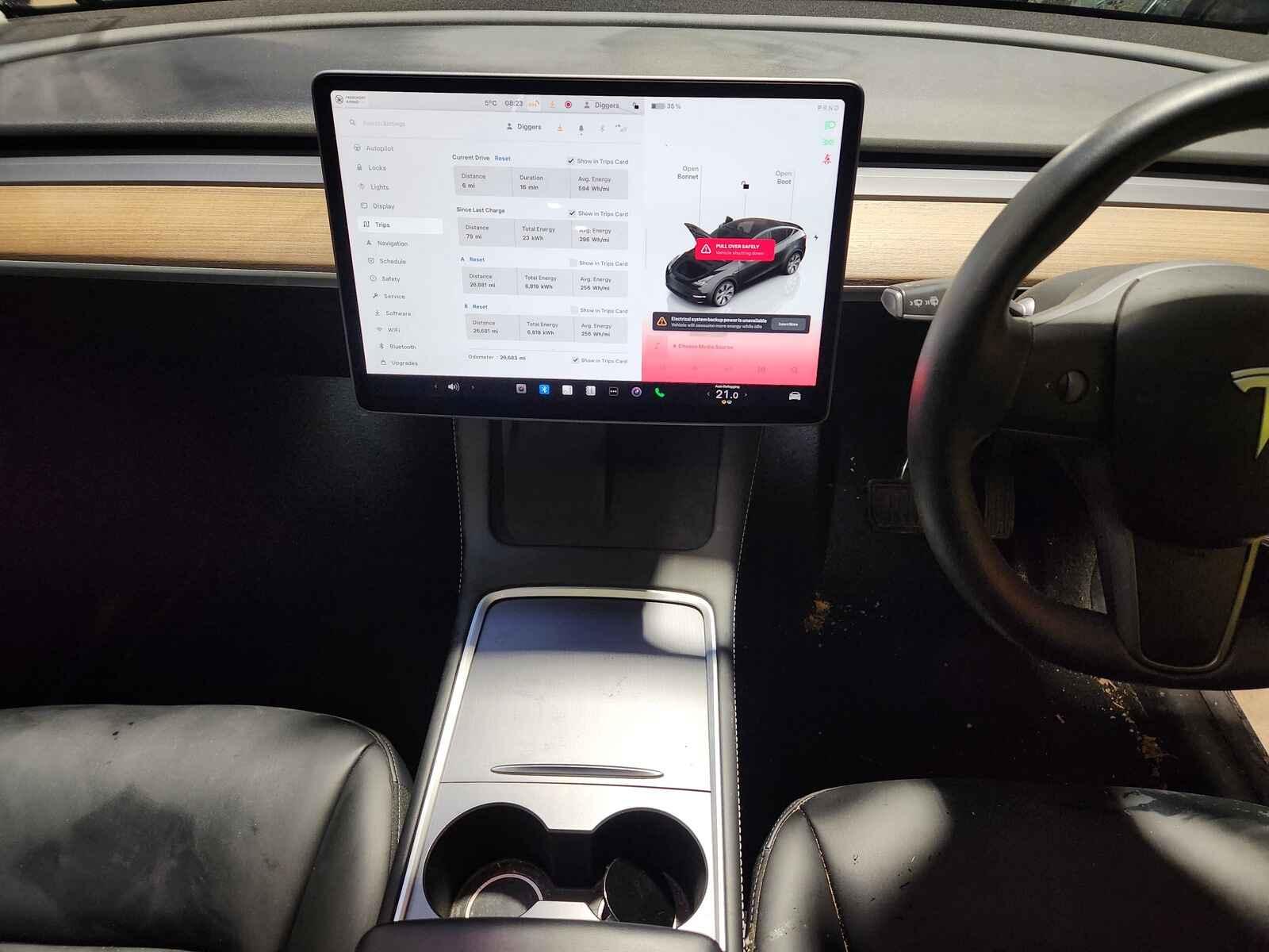 Tesla Model Y 2022 5 Door Mpv Breaking View Auto part Tesla Model Y 2022 5 Door Mpv Breaking