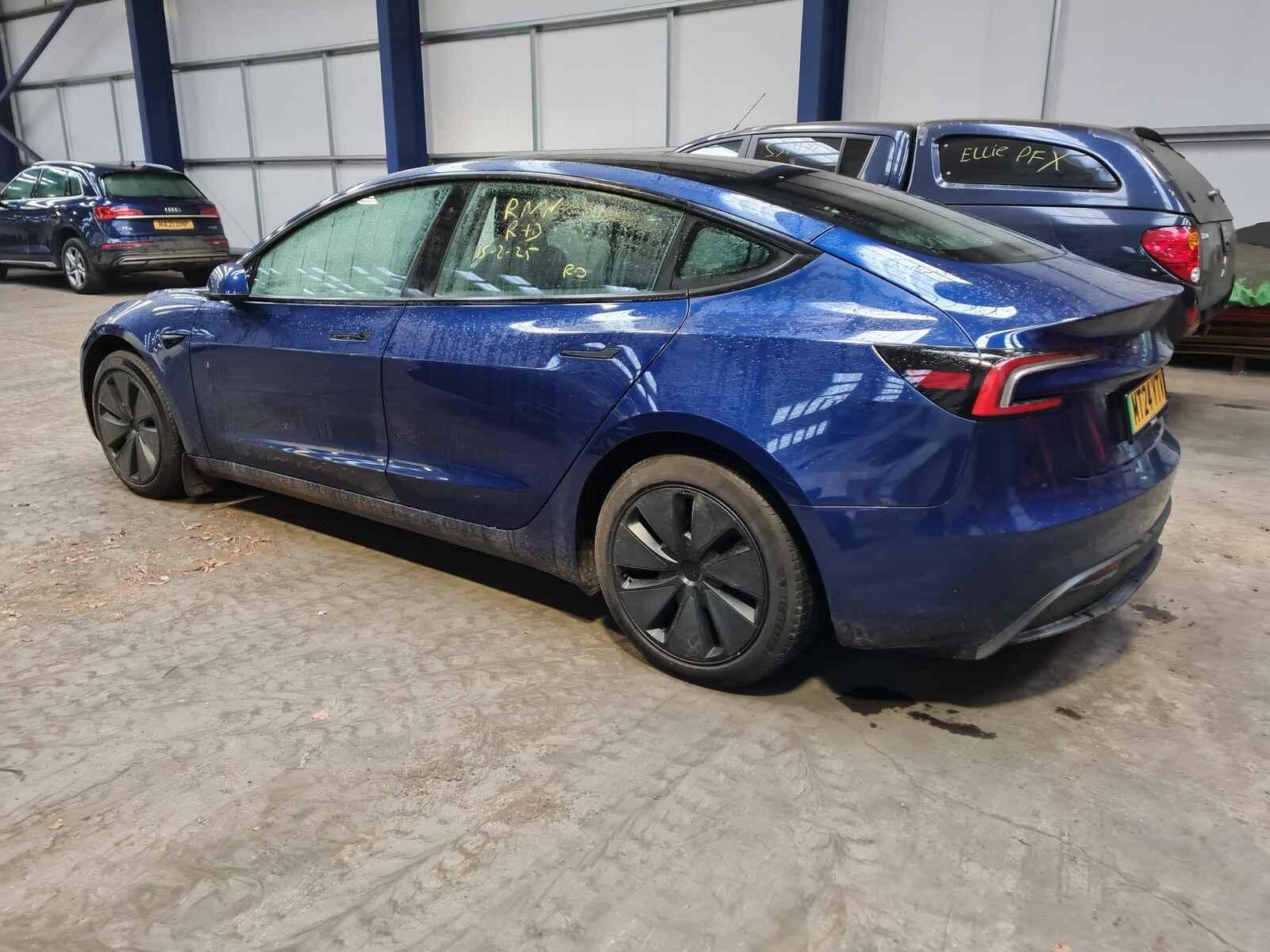 Tesla Model 3 2024 4 Door Saloon Breaking View Auto part Tesla Model 3 2024 4 Door Saloon Breaking
