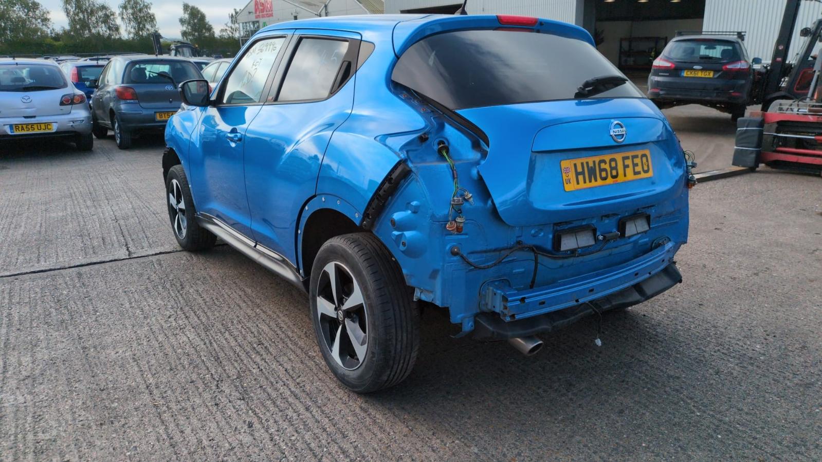 Nissan Juke 2018 5 Door Hatchback Breaking View Auto part Nissan Juke 2018 5 Door Hatchback Breaking