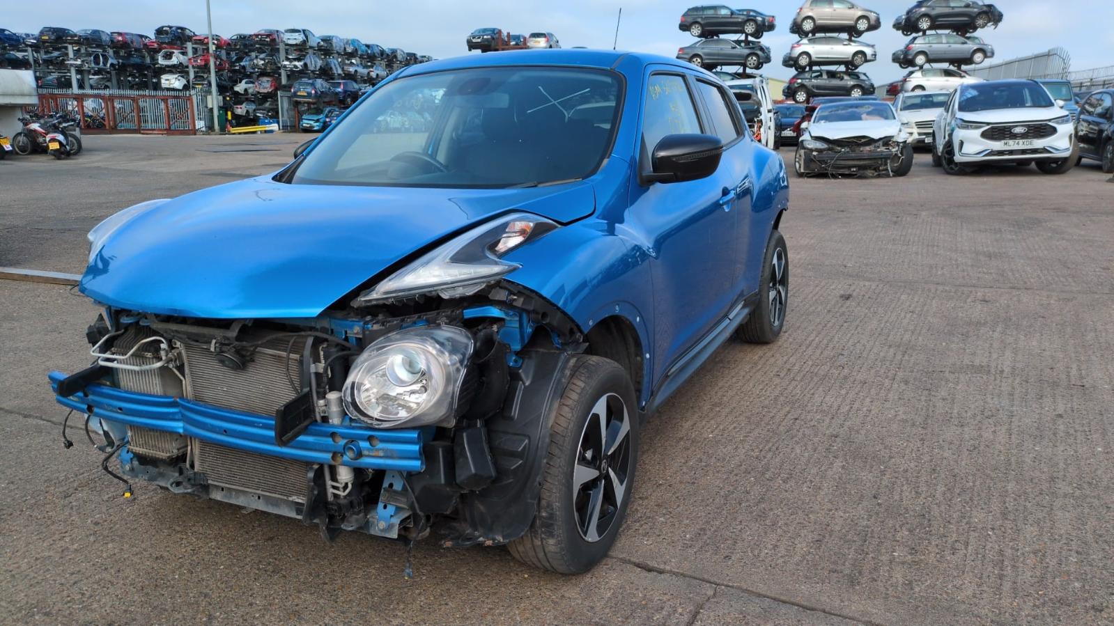 Nissan Juke 2018 5 Door Hatchback Breaking View Auto part Nissan Juke 2018 5 Door Hatchback Breaking