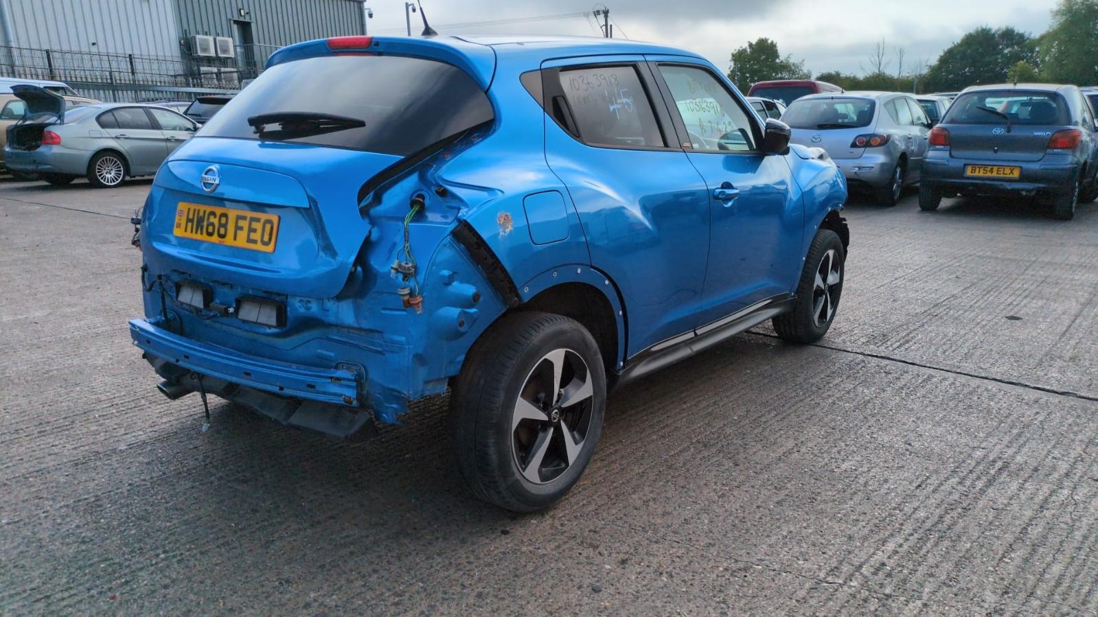 Nissan Juke 2018 5 Door Hatchback Breaking View Auto part Nissan Juke 2018 5 Door Hatchback Breaking