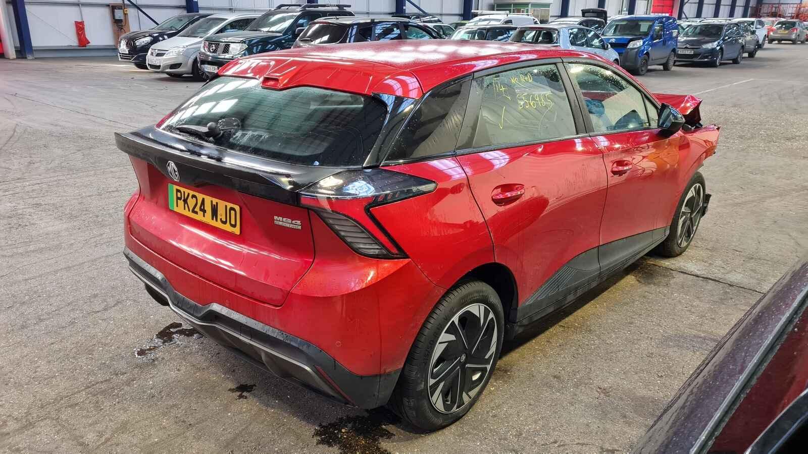 Mg Mg4 2024 5 Door Hatchback Breaking View Auto part Mg Mg4 2024 5 Door Hatchback Breaking