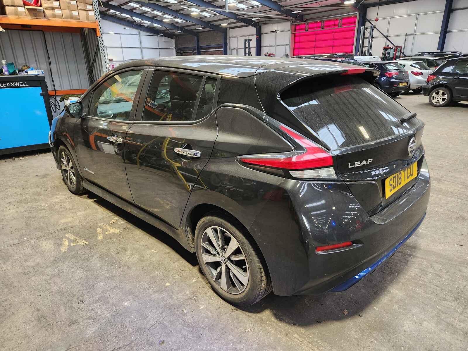 Nissan Leaf 2018 5 Door Hatchback Breaking View Auto part Nissan Leaf 2018 5 Door Hatchback Breaking