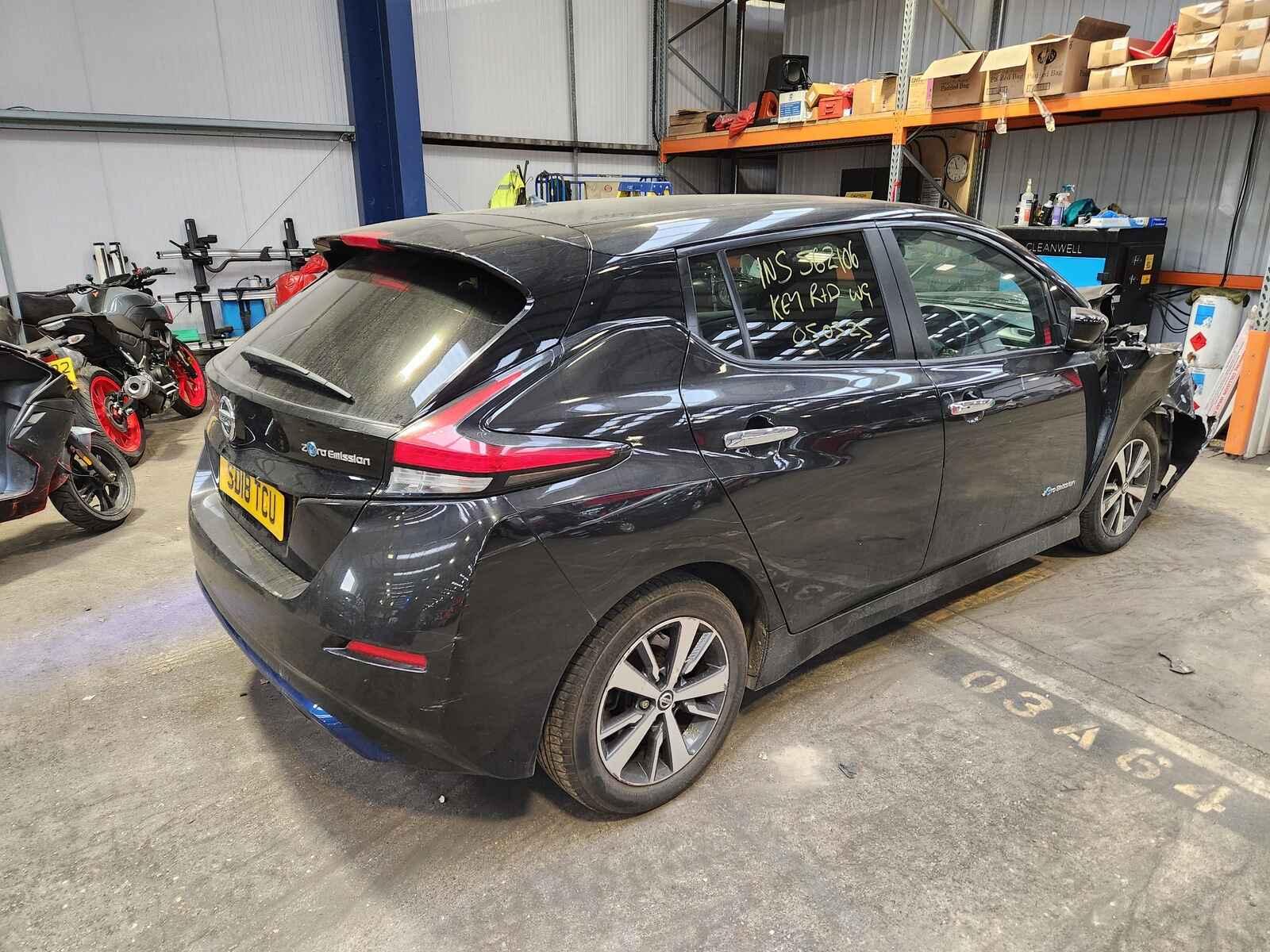 Nissan Leaf 2018 5 Door Hatchback Breaking View Auto part Nissan Leaf 2018 5 Door Hatchback Breaking