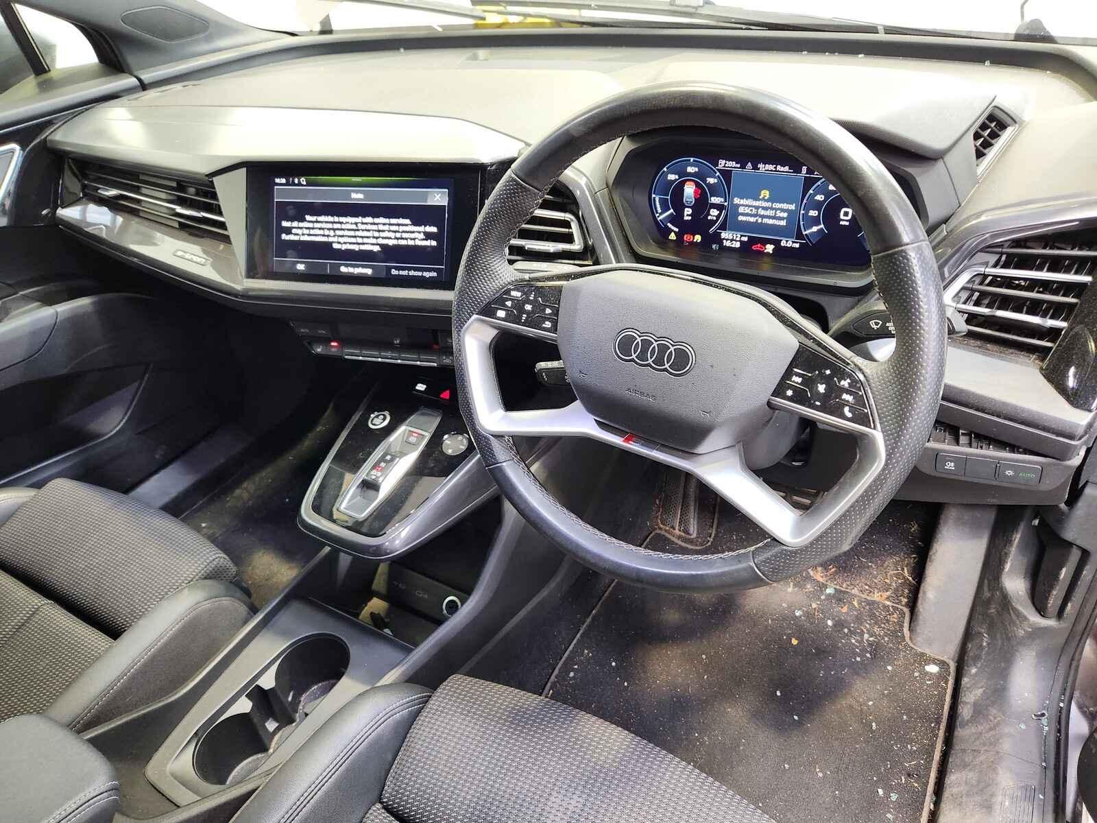 Audi Q4 E-tron 2021 5 Door Estate Breaking View Auto part Audi Q4 E-tron 2021 5 Door Estate Breaking