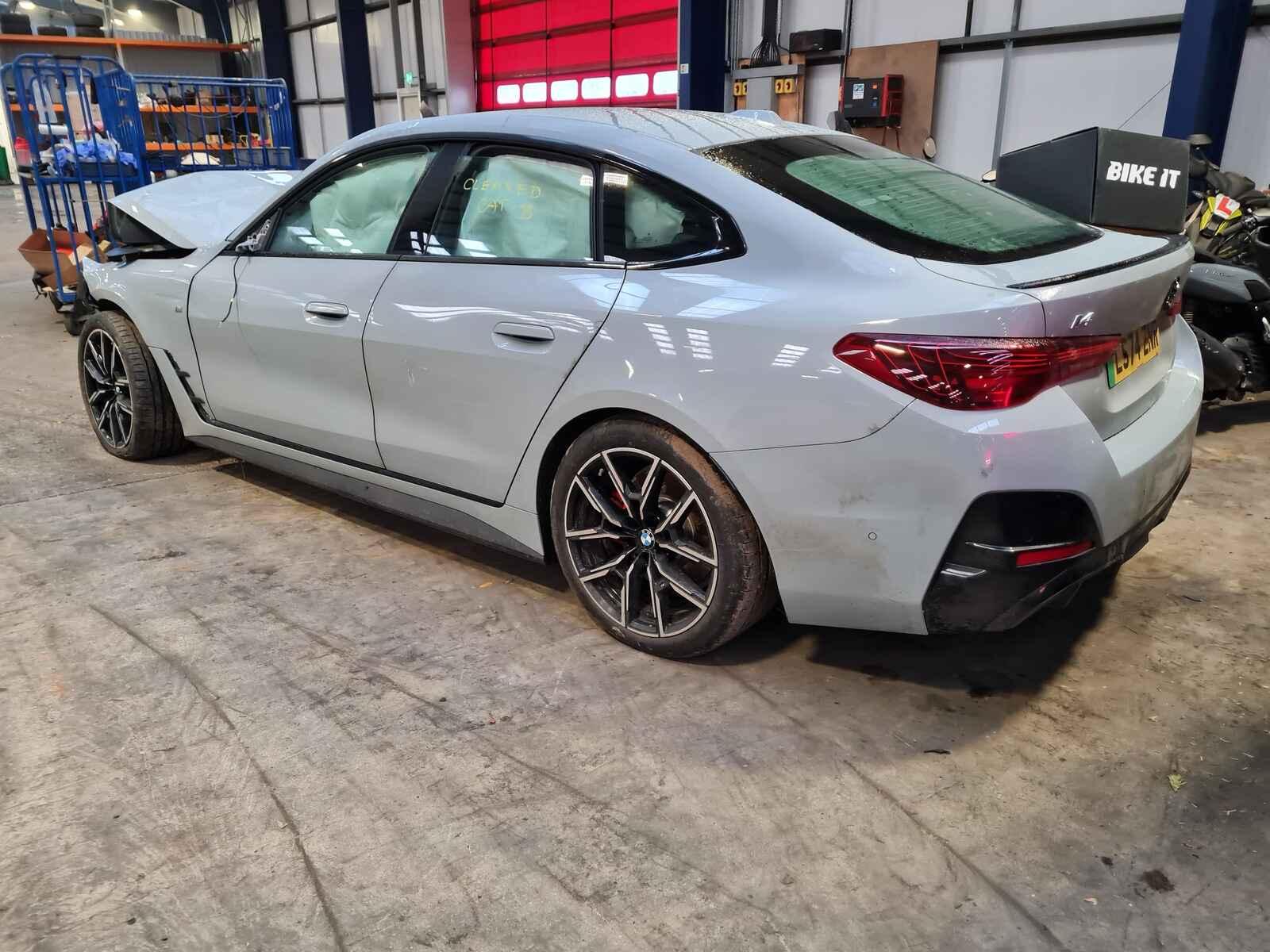 Bmw I4 2024 4 Door Coupe Breaking View Auto part Bmw I4 2024 4 Door Coupe Breaking