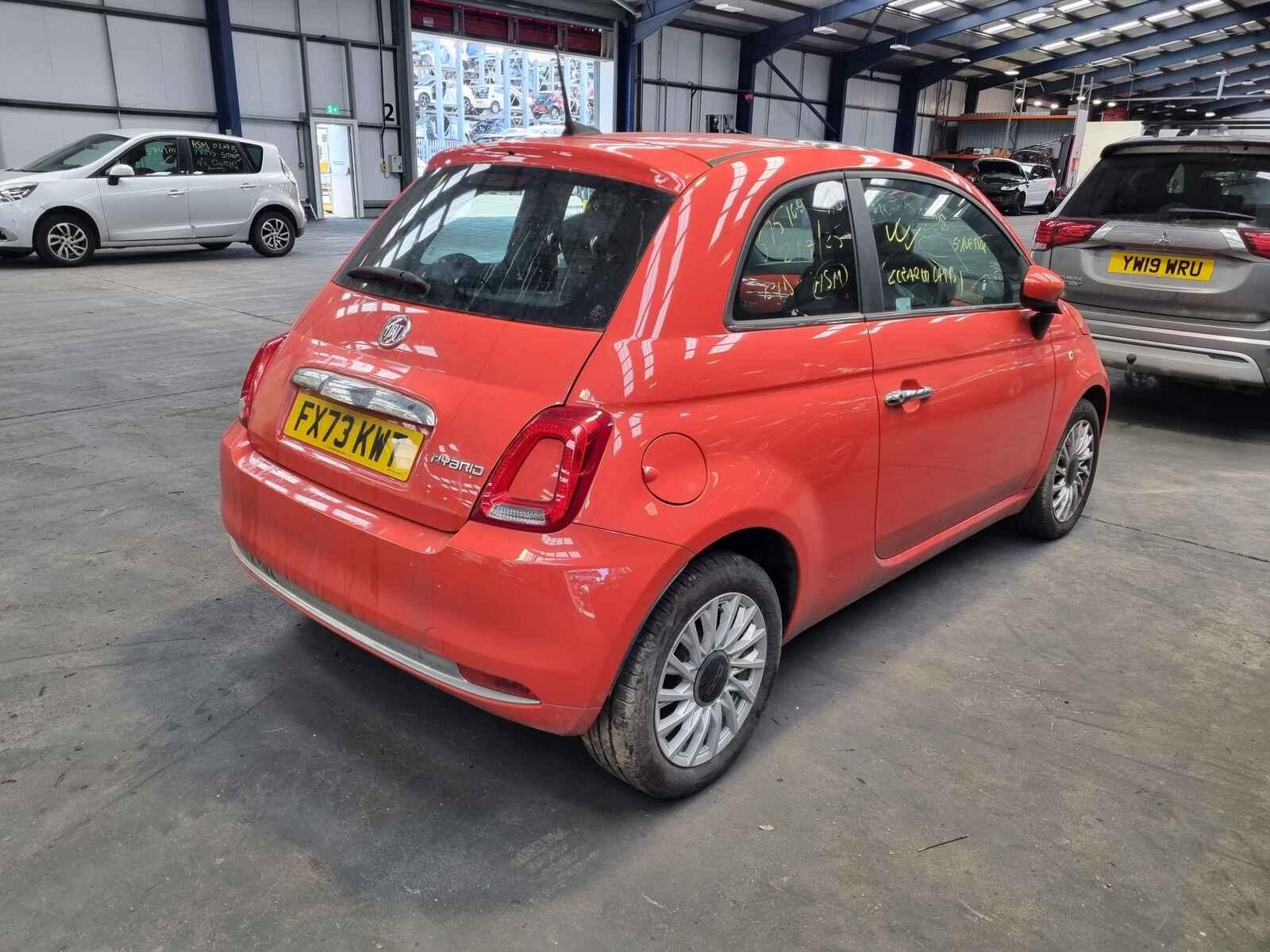 Fiat 500 2023 3 Door Hatchback Breaking View Auto part Fiat 500 2023 3 Door Hatchback Breaking