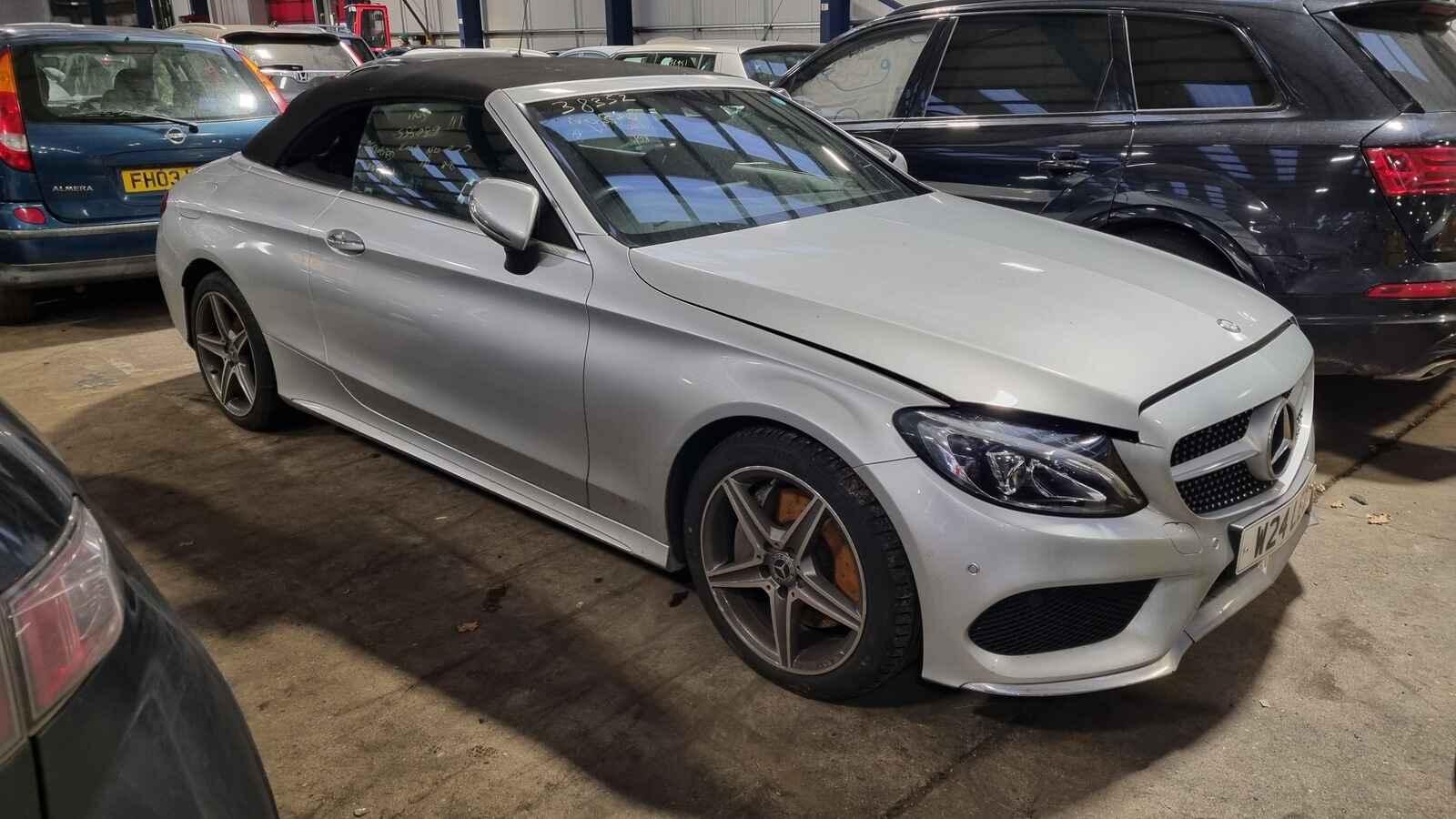 Image for a Mercedes C Class 2017 2 Door Convertible Breaking