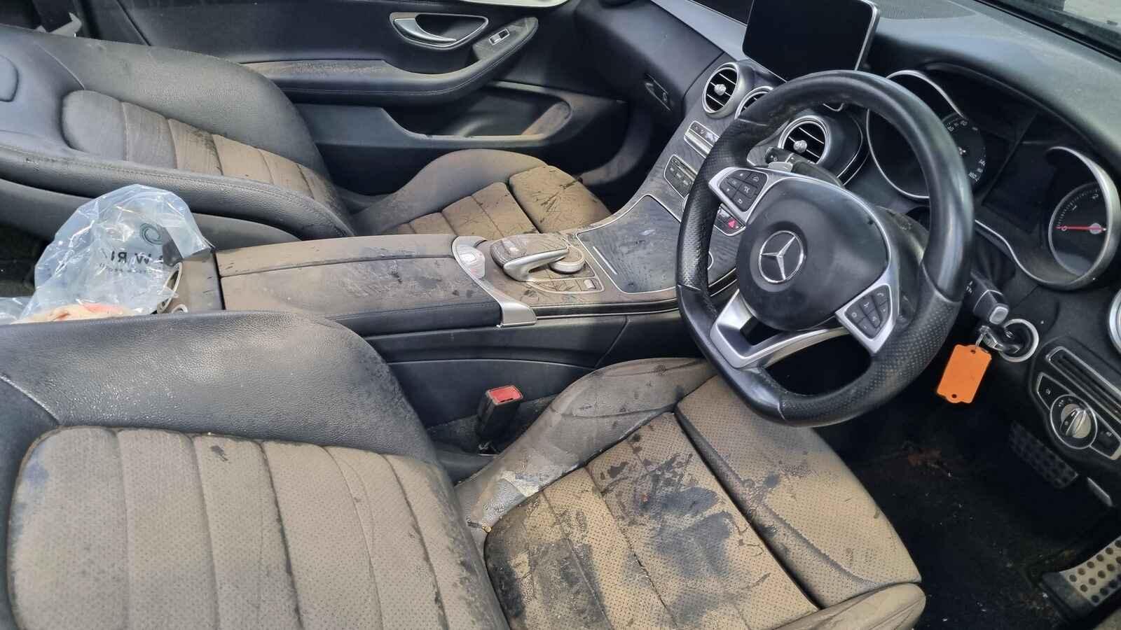 Mercedes C Class 2017 2 Door Convertible Breaking View Auto part Mercedes C Class 2017 2 Door Convertible Breaking