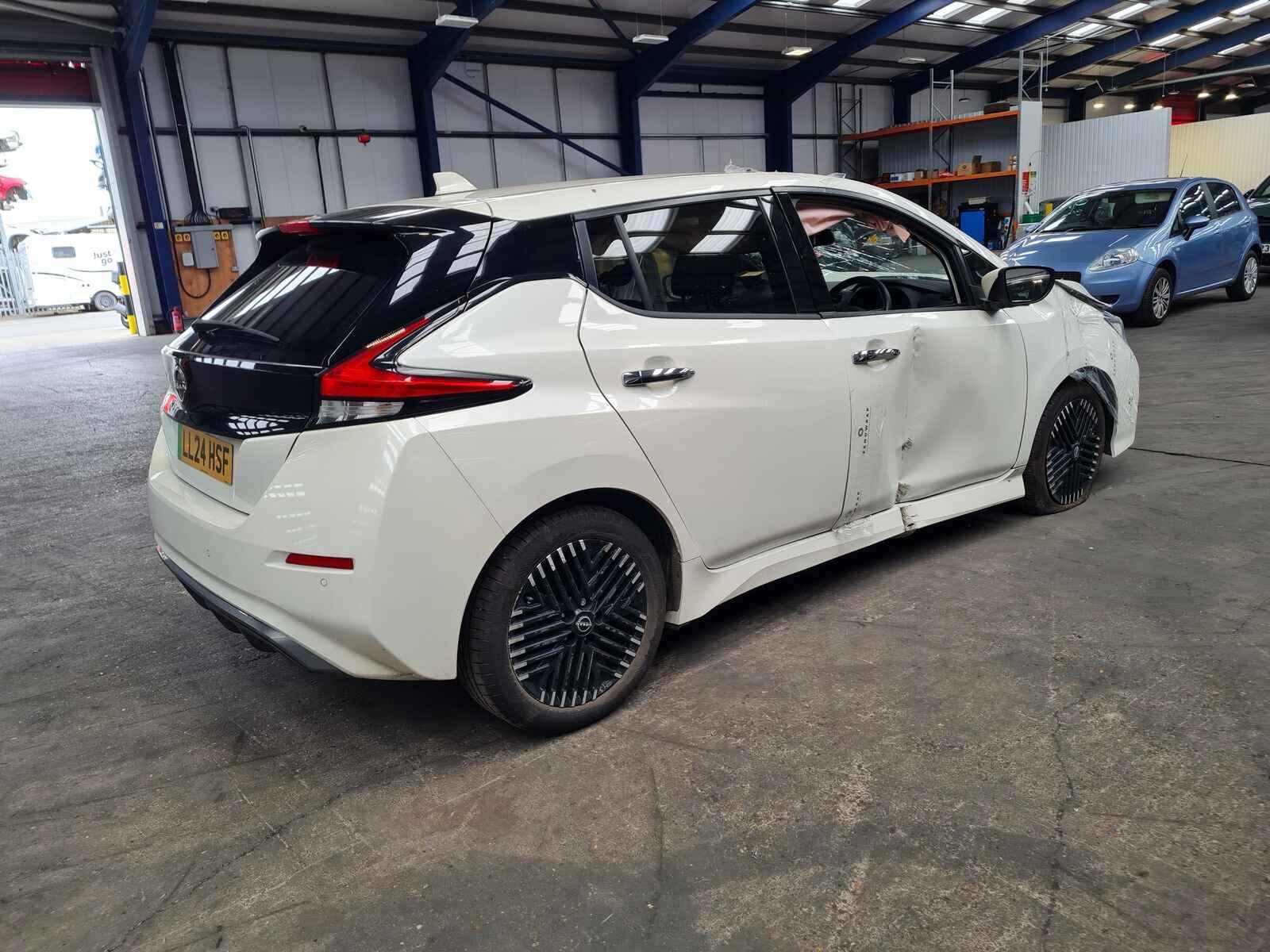 Nissan Leaf 2024 5 Door Hatchback Breaking View Auto part Nissan Leaf 2024 5 Door Hatchback Breaking